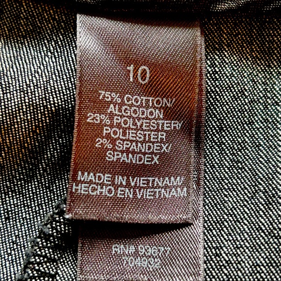 BISOU BISOU s10 dk rinse flare jeans-Look new-31.5”Inseam/10”Rise/11”leg opening - Picture 4 of 6